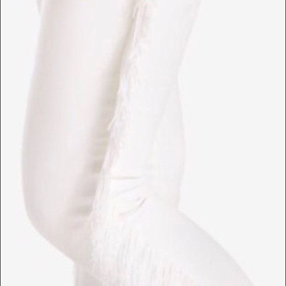 Levi's fringe white jeans - Picture 2 of 5